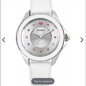 Michele Cape Silver Dial Women's Watch